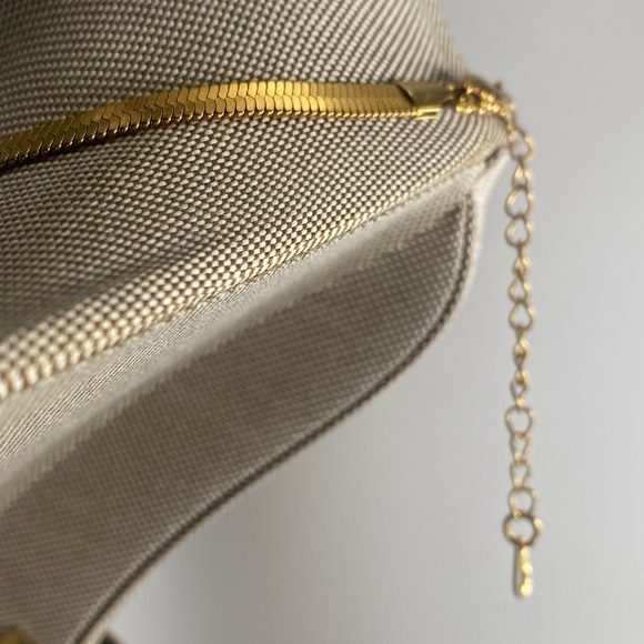 Thick Herringbone Chain with Durable Clasp, 5MM Width, 15” Length - Picture 2 of 3